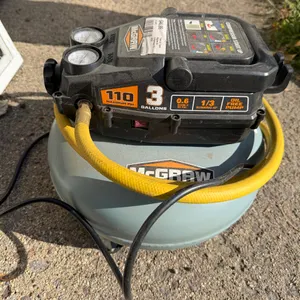 McGraw 3 Gallon Air Compressor, 110 Max PSI