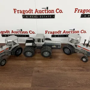 White 2-135, White 2-155 and White 4-210 1/16 Toy Tractors