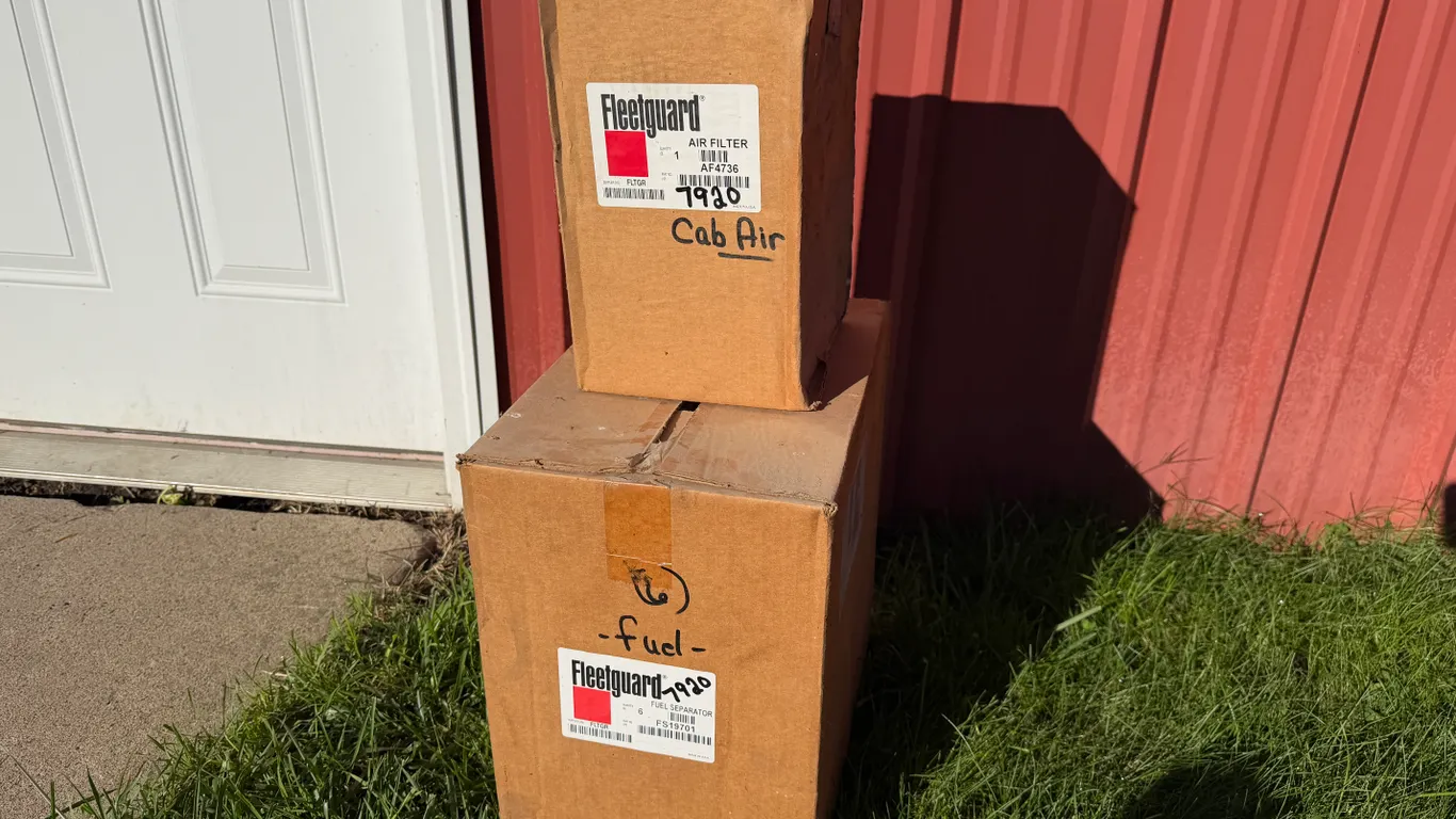 (6) FS19701 Fuel Filters And (1) AG4736 Cab Air Filter, Fit John Deere 7920, Buying All for One Mone