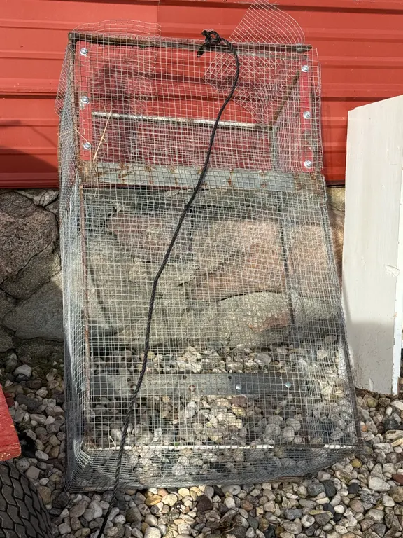 Metal Minnow Trap, 22" X 36" X 12" Tall