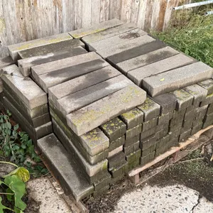 Approx 125 - 4" X 15 1/2" X 2" High Landscape Blocks