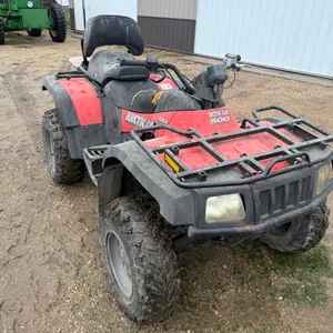 Arctic Cat 4X4 500 CC 4 Wheeler, Running Order, Comes With 2 Up Seat, 3839 Miles On Odometer