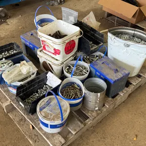 Pallet Of Misc Bolts, Washers And Nuts, Assorted Sizes