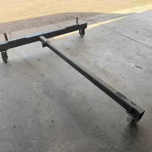 Misc Frame On Steel-Cast Wheels, 68" X 81"
