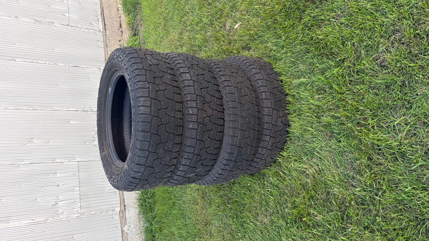 (4) Used Scorpion All Terrain 225/65R17 Tires, Came off a Toyota Rav4