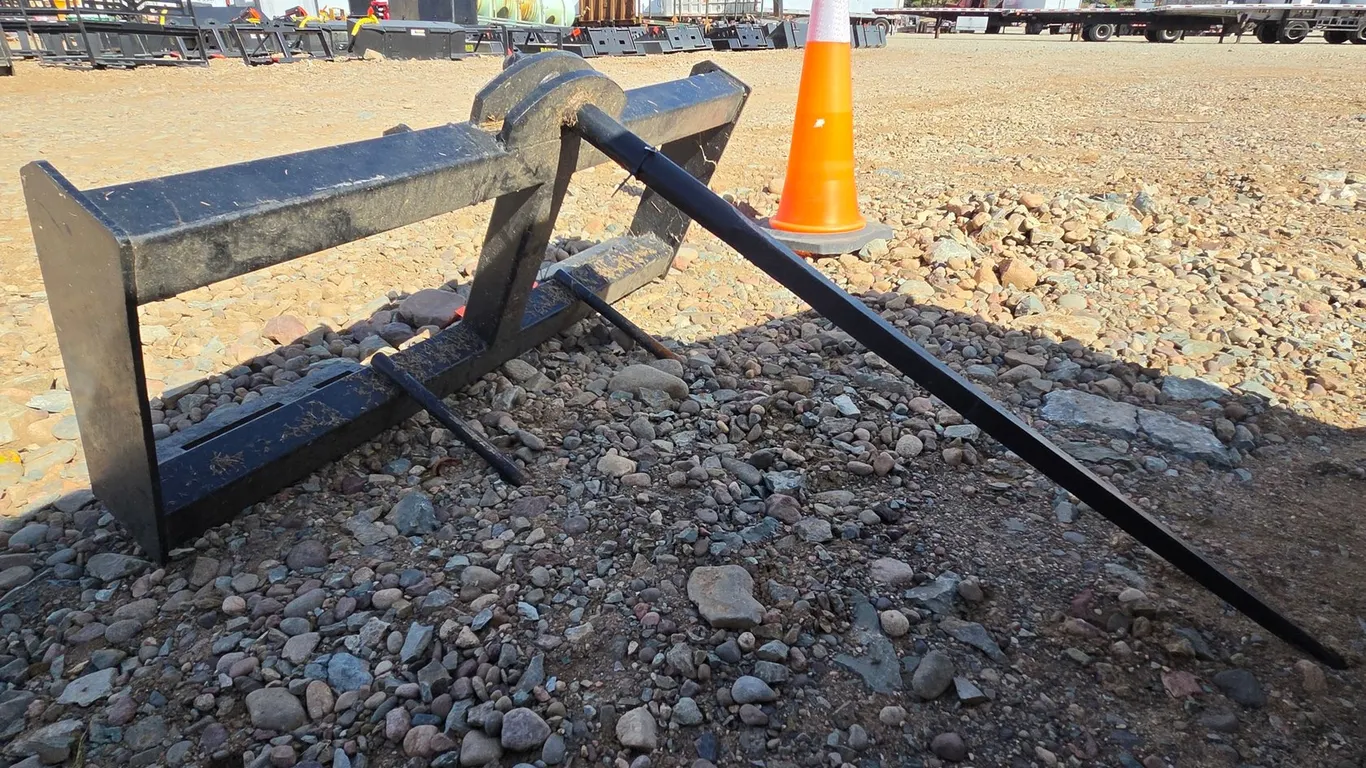 Unused Approx. 44" Skid Steer Bale Spear