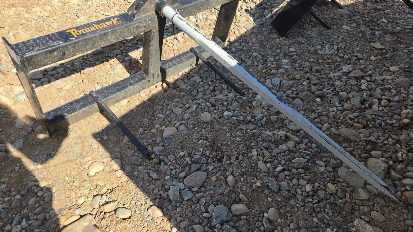 Unused Approx. 44" Skid Steer Bale Spear