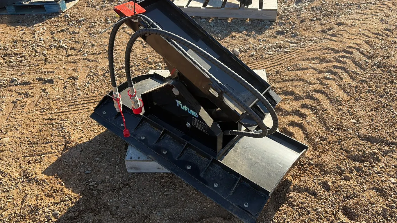 Approx. 43" Unused Future TXC Mini Skid Steer Snow Plow Attachment