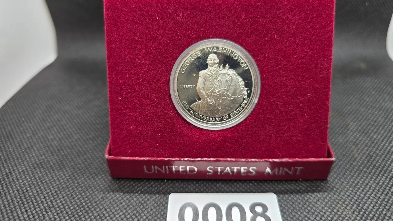 1982-S Proof George Washington Commemorative Half Dollar