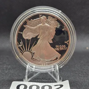 1990 Proof American Eagle One Ounce Silver Dollar
