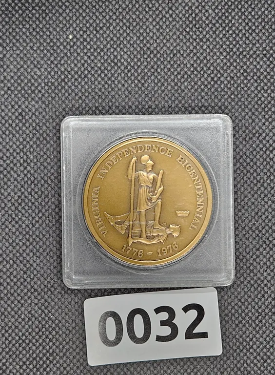 Virginia Independence Bicentennial Commemorative Coin/Medal