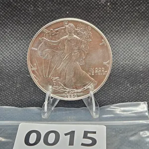 1990 American Silver Eagle 1 Oz Fine Silver One Dollar Coin