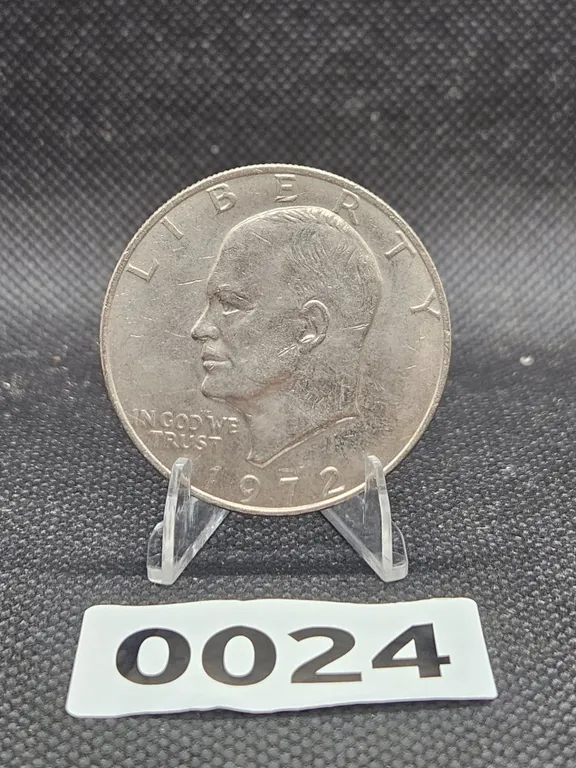 1972 Eisenhower Dollar Coin