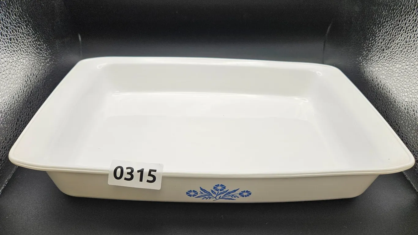 Vintage Corning Ware P-332 Cornflower Blue Baking Dish