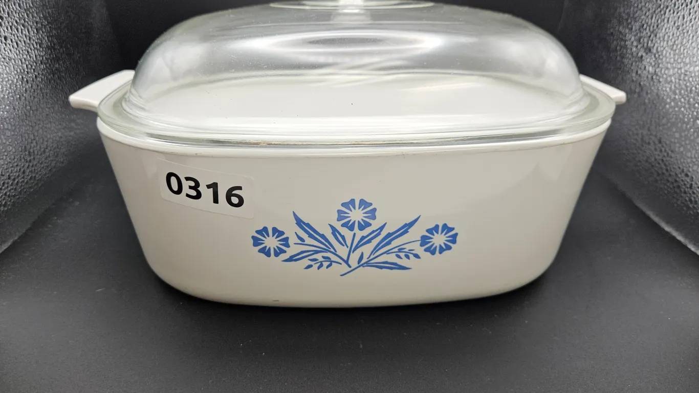CorningWare Cornflower Blue Casserole Dish