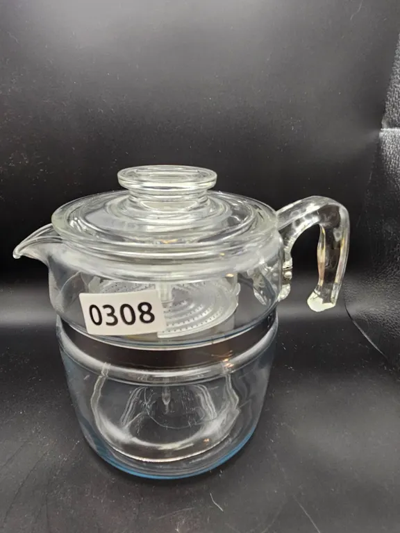 Pyrex Glass Coffee Percolator