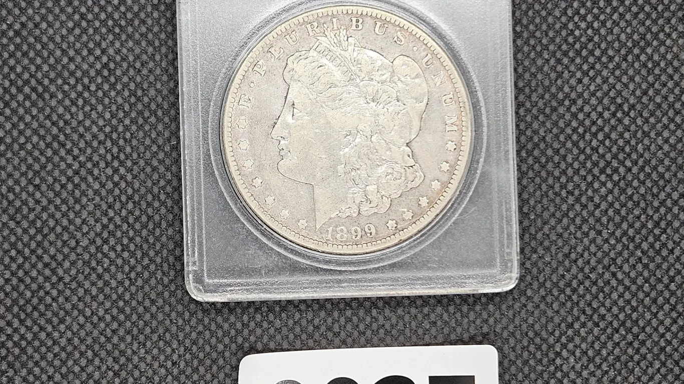 1899-O Morgan Silver Dollar in Holder