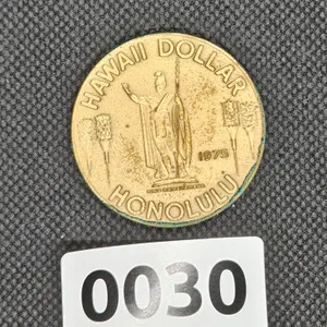1975 Honolulu Hawaii Dollar Commemorative Token