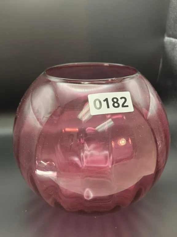 Amethyst Glass Bowl