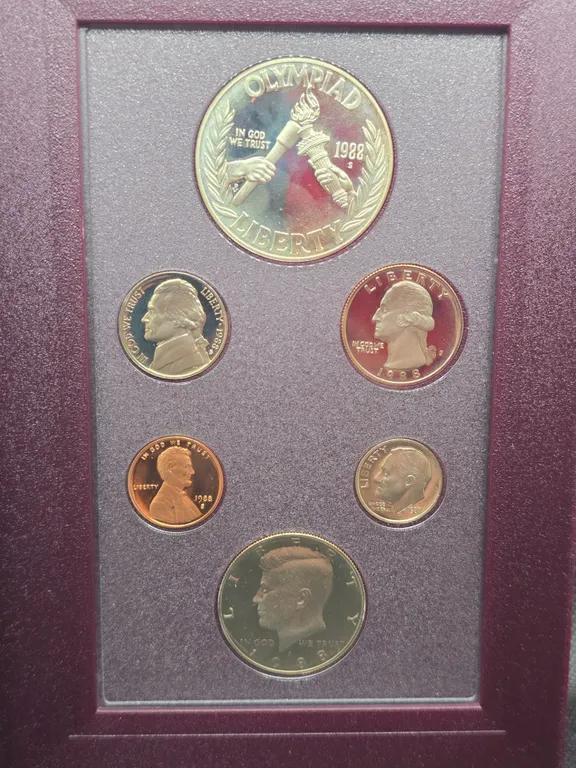 1988 United States Mint Prestige Coin Set