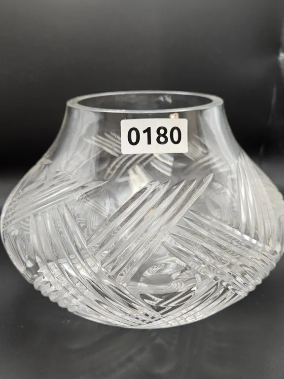 Cut Glass Vase