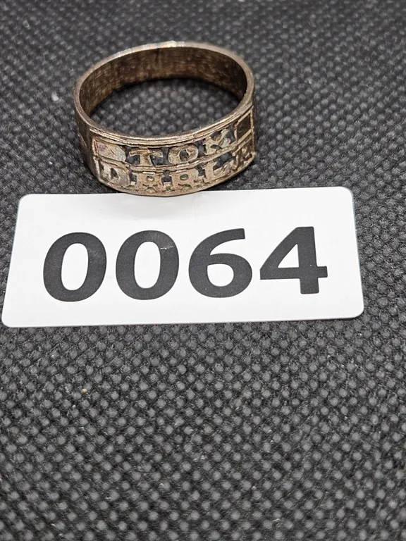 Personalized Cut-Out Name Ring