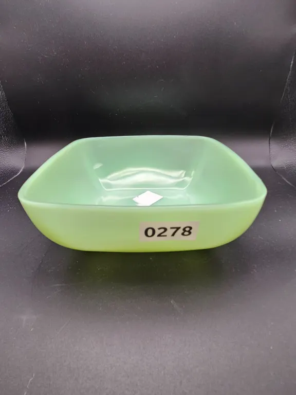 Jadeite Milk Glass Serving Bowl