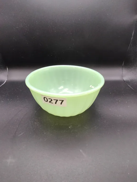 Fire-King Jadeite Fluted Mixing Bowl