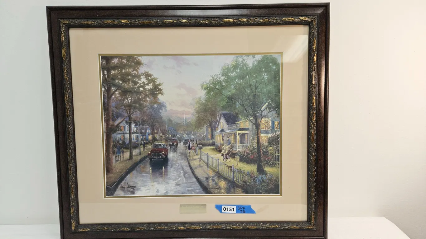 Thomas Kinkade "Home Interiors, 50th Anniversary" Library Edition Print