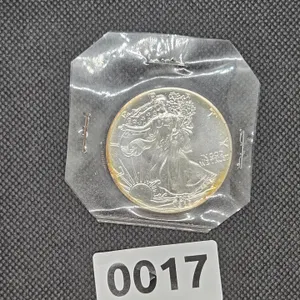1989 American Silver Eagle 1 Oz. Fine Silver Coin