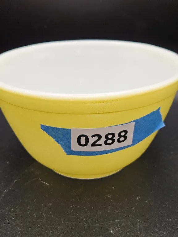 Vintage Pyrex Yellow Mixing Bowl