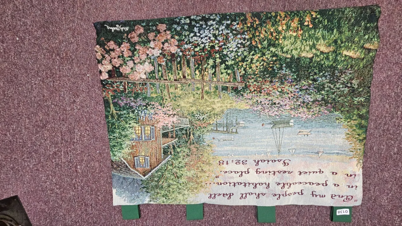 Nicky Boehme "Hidden Cove" Tapestry Wall Hanging