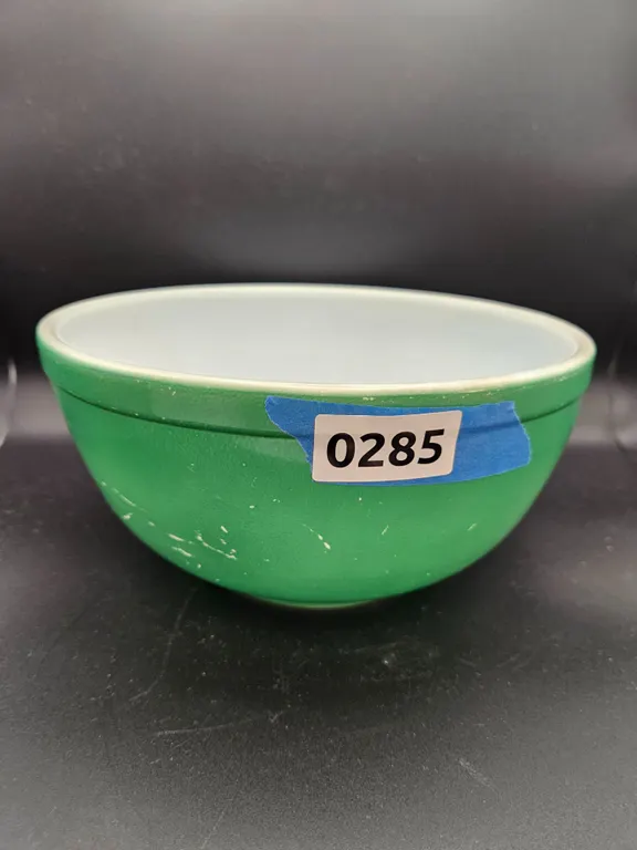 Vintage Pyrex Green Mixing Bowl