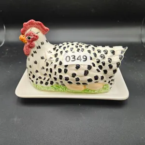 Otagiri Ceramic Hen Butter Dish