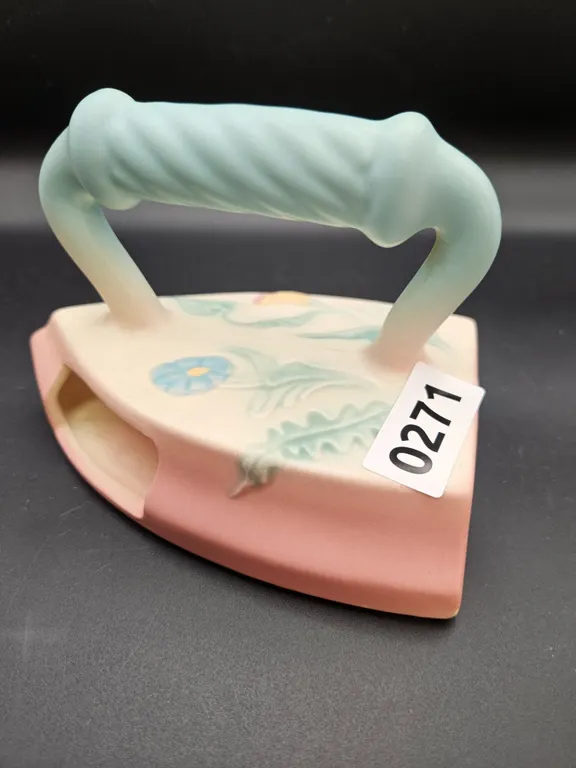 Hull Pottery Iron-Shaped Trivet