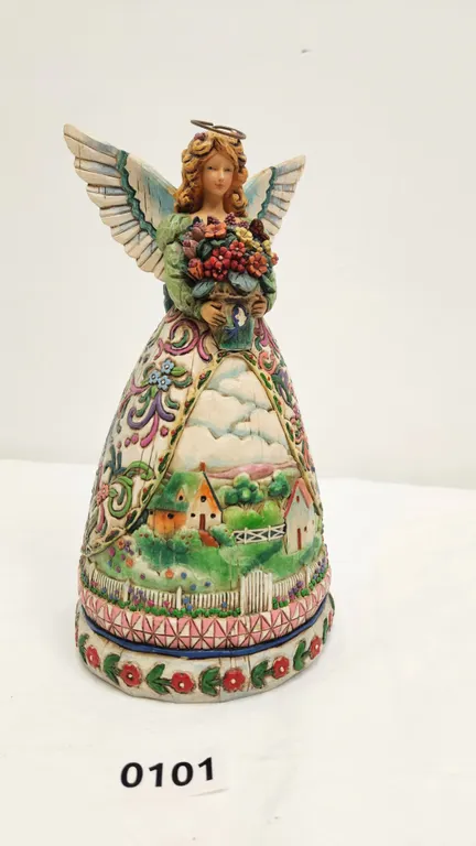 Jim Shore Heartwood Creek Angel Figurine "New Beginnings"