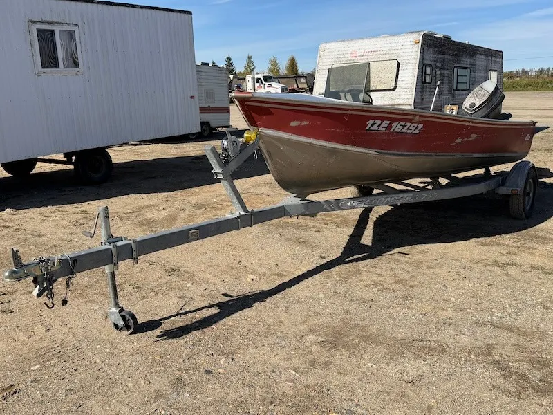16’ Lund Fishing Boat w/ 70hp Yamaha Outboard