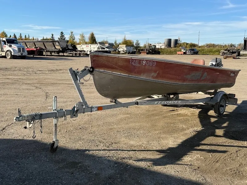 14' Nadin Fishing Boat w/ 9.9hp Yamaha Outboard