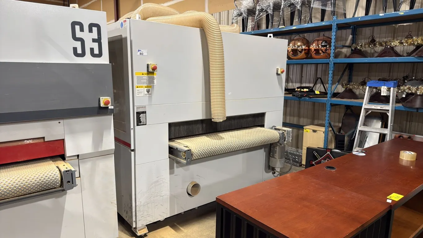 MOTIMAC FH1300N S3 SERIES 1300MM WORKING WIDTH INDUSTRIAL 3 PHASE 220V CURVED SURFACE SANDER