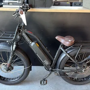 BLACK ET CYCLE T1000 DAS-KIT MOTOR 8-SPEED FRONT SUSPENSION OFF-ROAD FAT TIRE E-BIKE