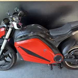 ORANGE/BLACK EMMO ZONE GTS HIGH-PERFORMANCE SPORT-STYLE ELECTRIC MOTORCYCLE
