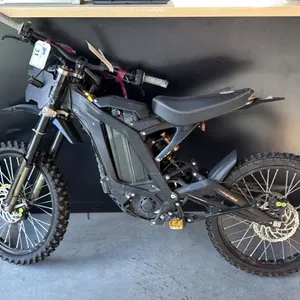 BLACK ARMADA COMMANDER SPORT-STYLE HEAVY-FRAME HIGH-OUTPUT ELECTRIC MOTORBIKE