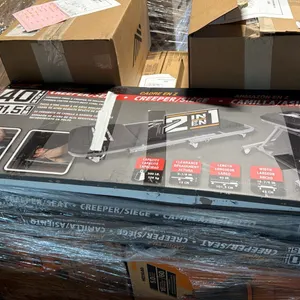 PERFORMANCE TOOL W85018 2-IN-1 Z-FRAME FOLDING CREEPER ROLLING SEAT 300-LB CAPACITY *IN BOX