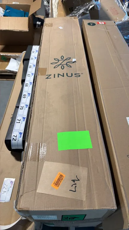 ZINUS 12-INCH FULL SIZE GREEN TEA INFUSED MEMORY FOAM MATTRESS MATTRESS-IN-A-BOX 54"X75" IN