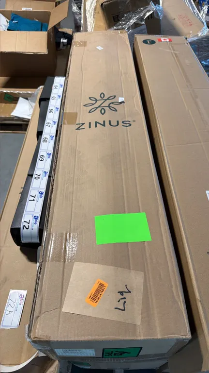 ZINUS 12-INCH FULL SIZE GREEN TEA INFUSED MEMORY FOAM MATTRESS MATTRESS-IN-A-BOX 54"X75" IN