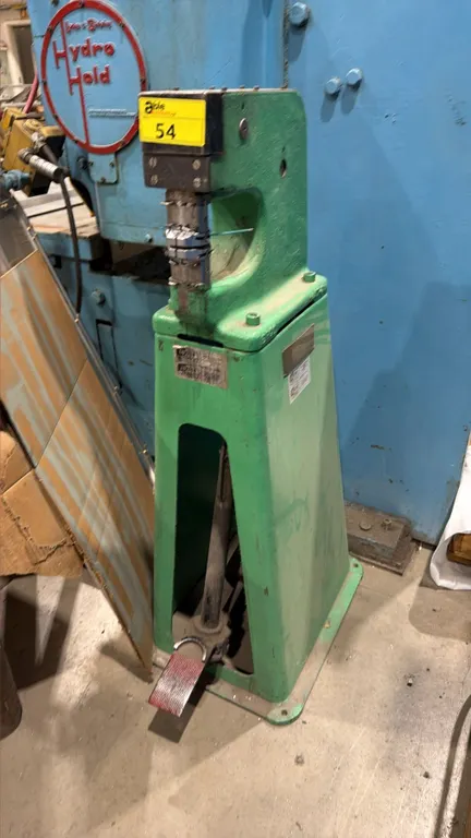 M.P. TOWNSEND SHRINKING AND STRETCHING MACHINE 1447 S/N: 2130 MFG. DATE 11/68 APPROX 50IN TALL
