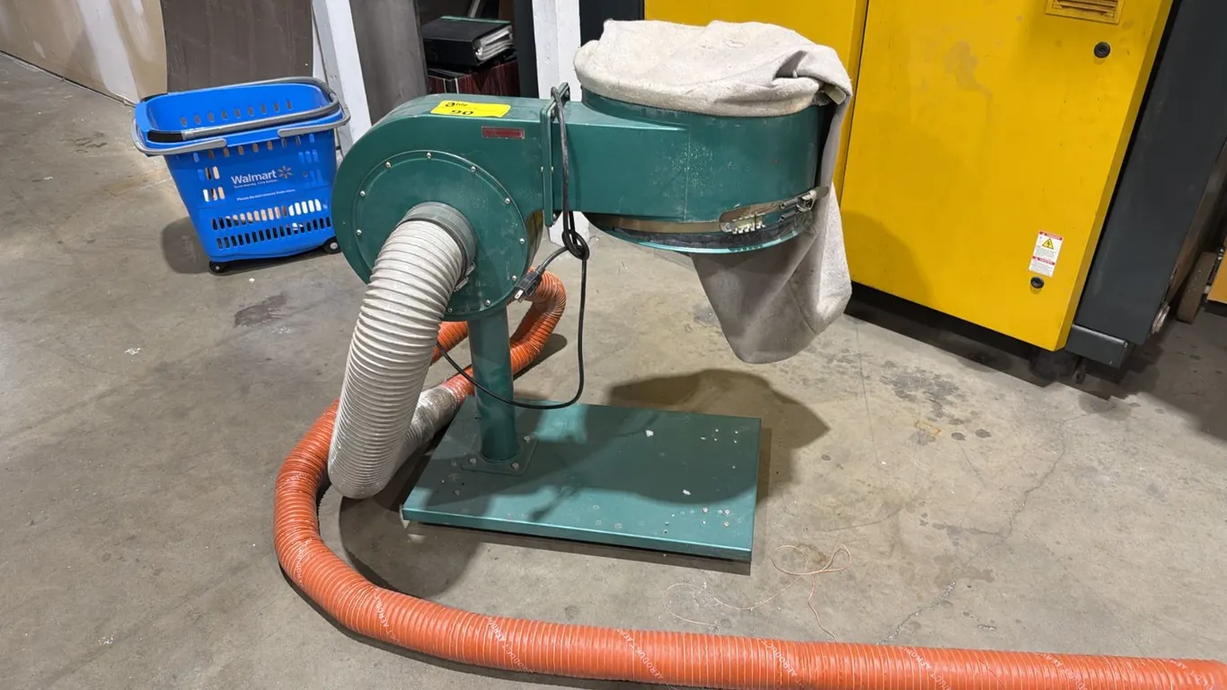 CANWOOD FM230 PORTABLE DUST COLLECTOR WITH BAG & EXHAUST HOSE