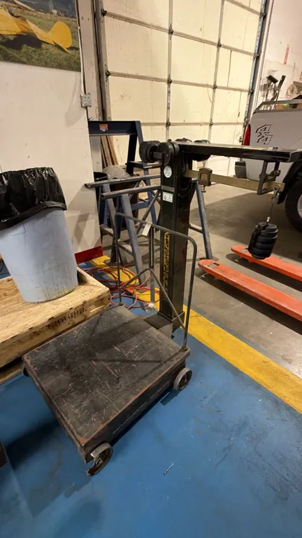 ZHUNSHENG SCALES PORTABLE PLATFORM SCALE WITH COUNTER WEIGHTS