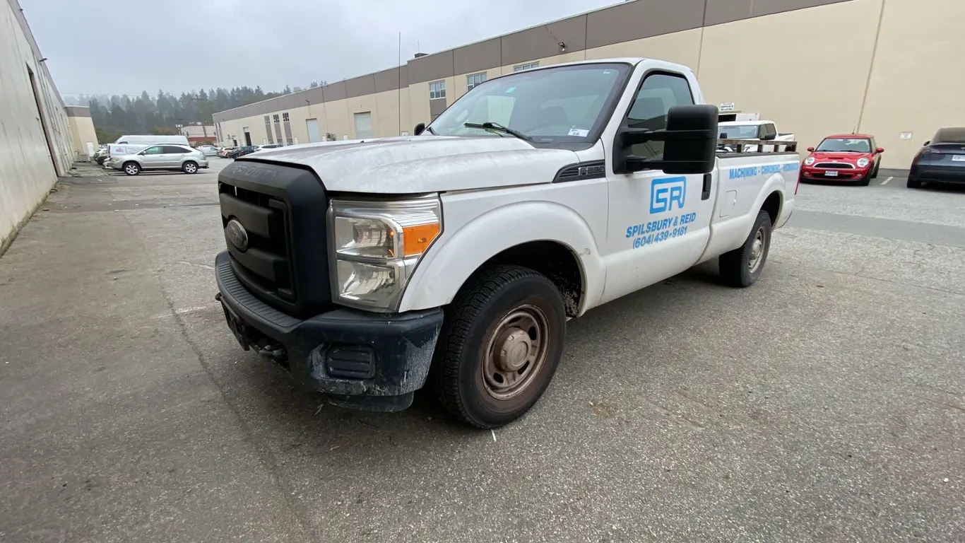 2014 FORD F-250 SUPERDUTY, 2DR PU, WHITE, VIN 1FTBF2A62EEA00355,
