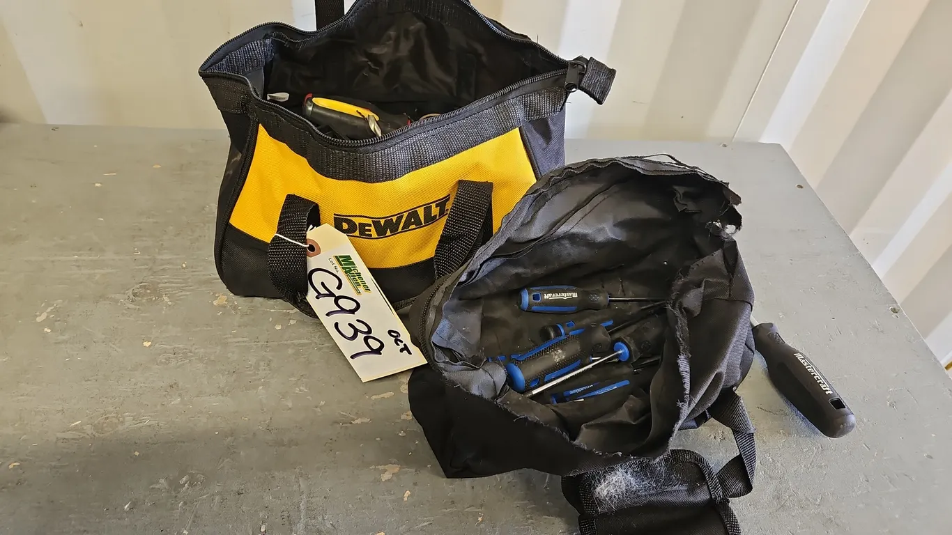 Dewalt Bag with Assorted Tools - Qty 1